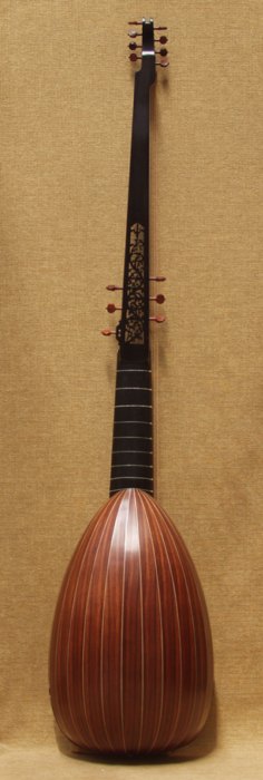 Large French Theorbo